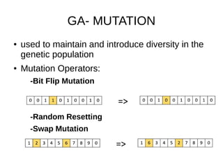 Genetic algorithm ppt | PPT