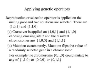 Genetic Algorithms - Artificial Intelligence | PPT