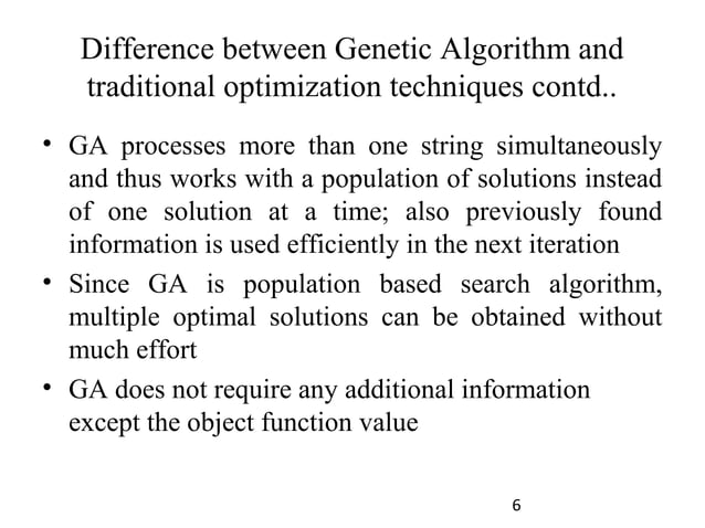 Genetic Algorithms - Artificial Intelligence | PPT