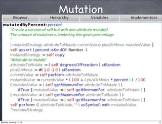 Mutation




Monday, January 14, 13              12
 