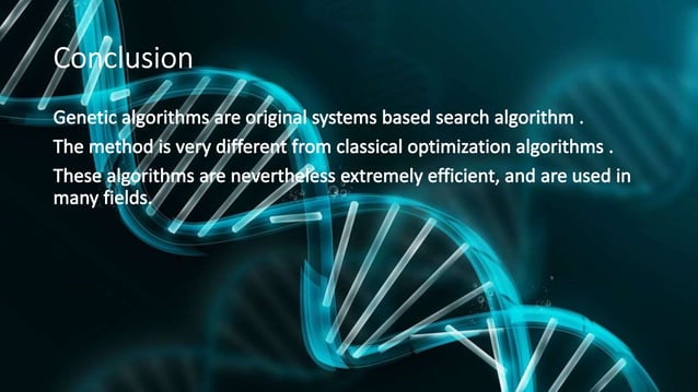 Genetic algorithms | PPT