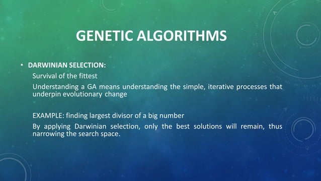 Genetic algorithms in Data Mining | PPT