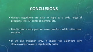 Genetic algorithms in Data Mining | PPTX