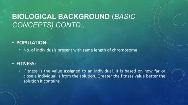 Genetic algorithms in Data Mining | PPT