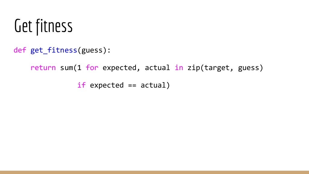 Introduction To Genetic Algorithms With Python Hello World 