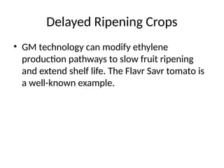 Comprehensive Scientific Overview of Genetically Modified Foods and ...