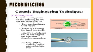 MICROINJECTION
 
