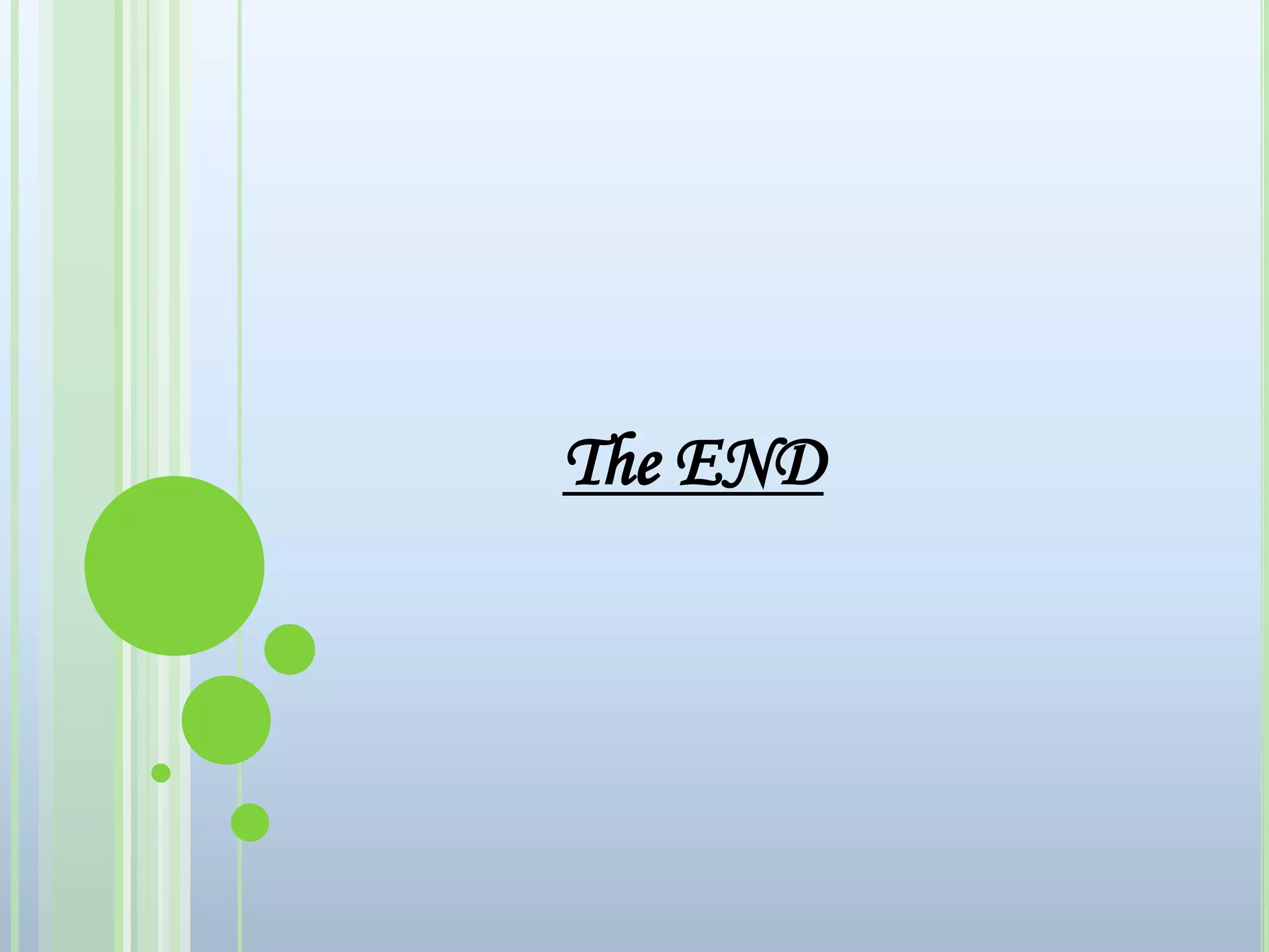 The END