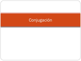 Conjugación
 