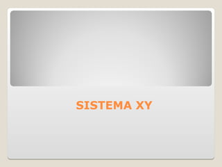 SISTEMA XY
 