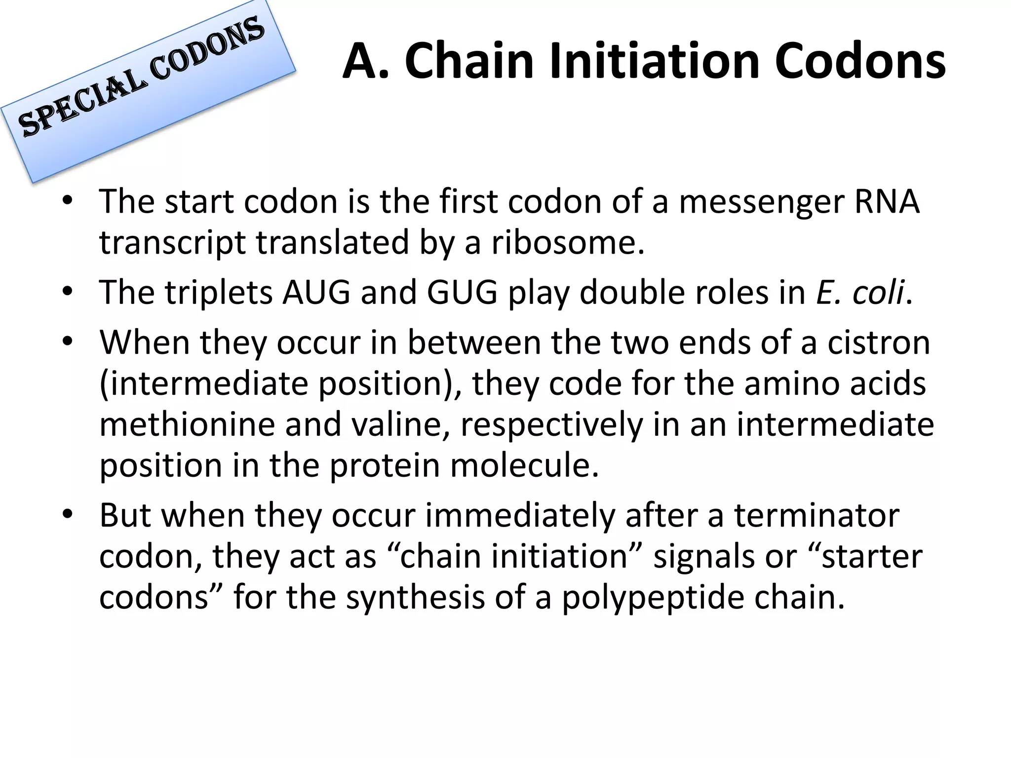 Genetic code and its properties | PDF