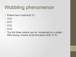 GENETIC CODE's (Types of Mutations).pptx