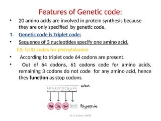 Genetic code -student copy.pptx by rakesh | PPTX