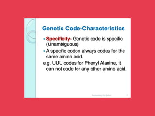 Genetic code wps office | PPT