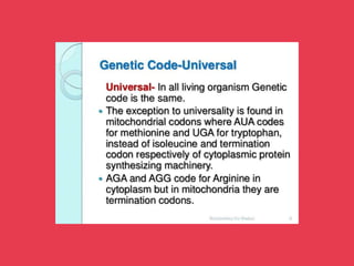 Genetic code wps office | PPT