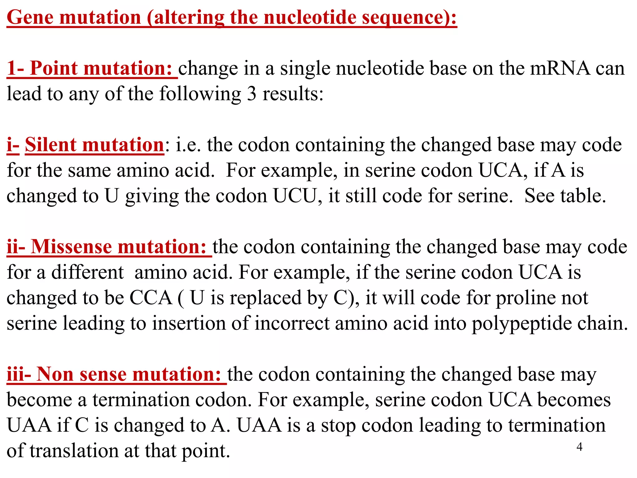 genetic code . | PPT