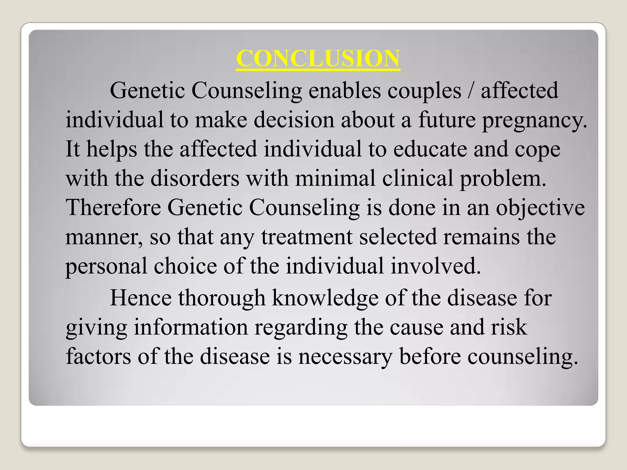 Attitude of family members towards the patients. 