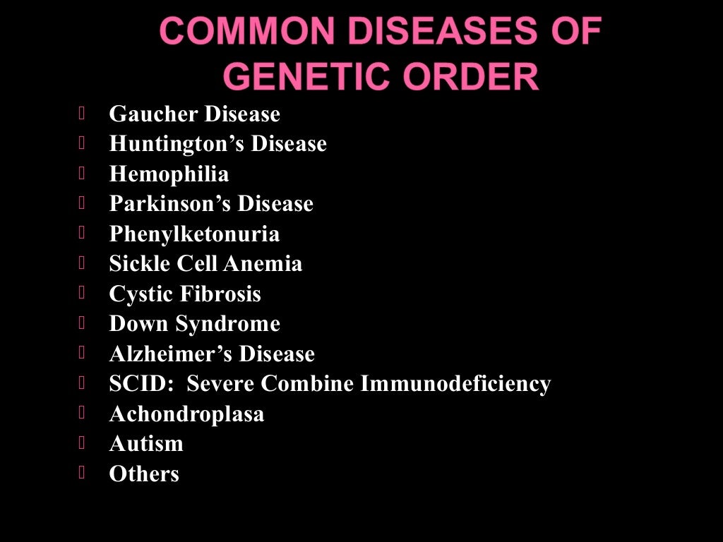COMMON DISORDERS