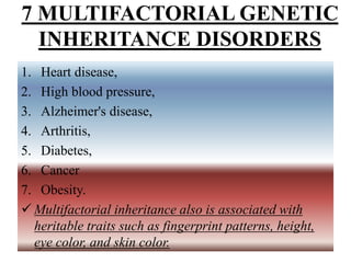 GENETIC DISORDERS | PPTX