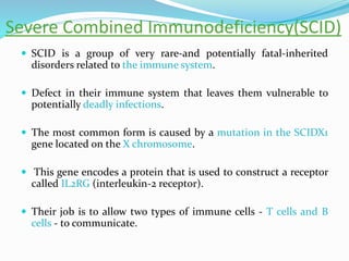 Scid Inheritance Genetic disorders pdf | PDF