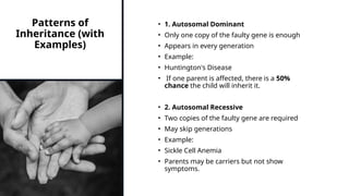 Comprehensive Overview of Genetic Disorders and Pedigree Analysis for ...
