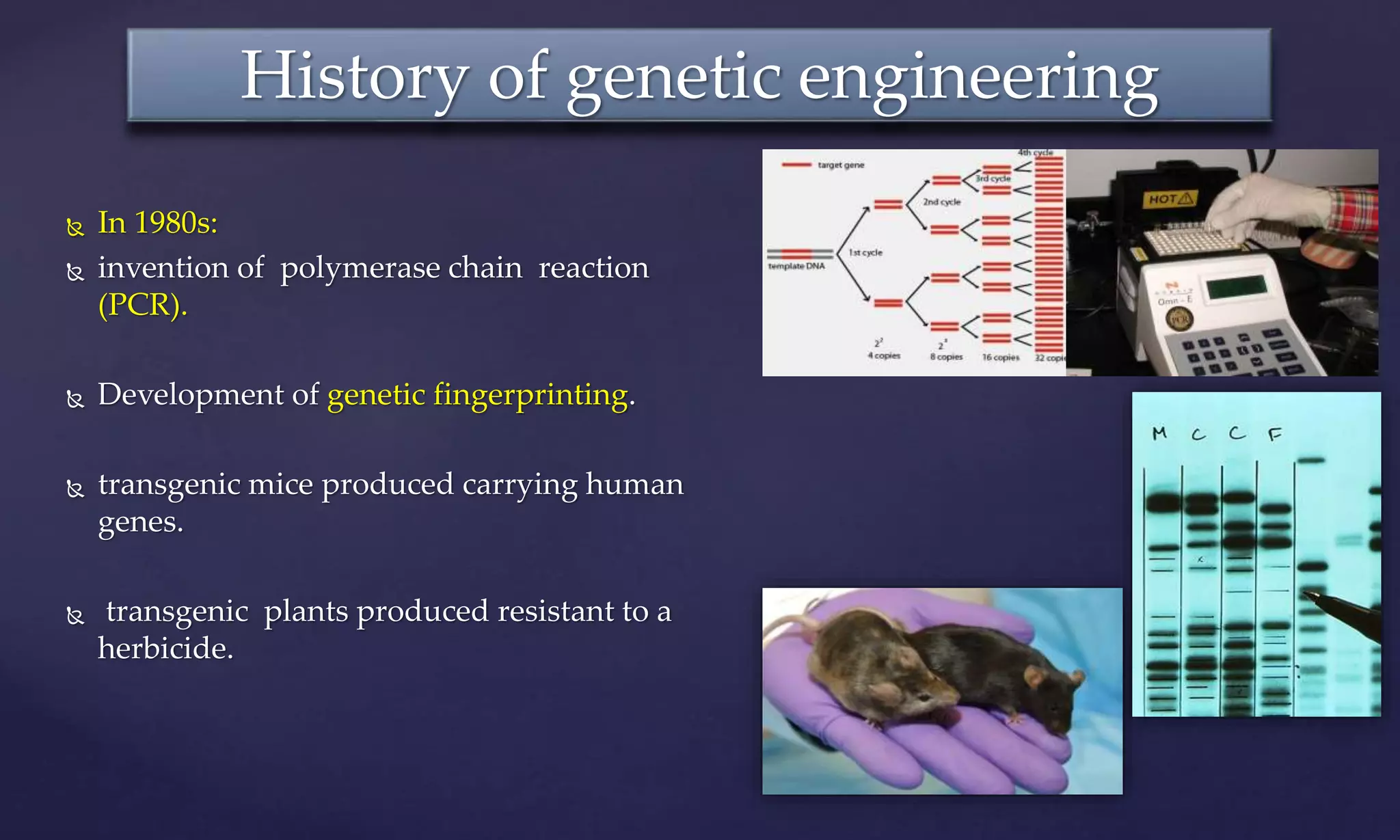 Genetic engineering | PPTX