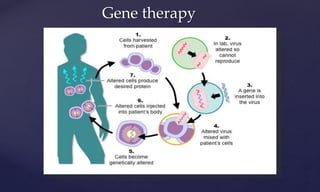 Gene therapy
 
