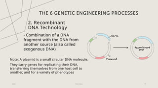 Genetic Engineering is a key for future. | PPTX