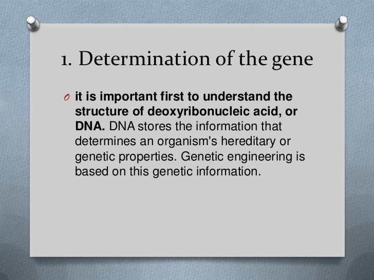 Genetic engineering definition and limitation