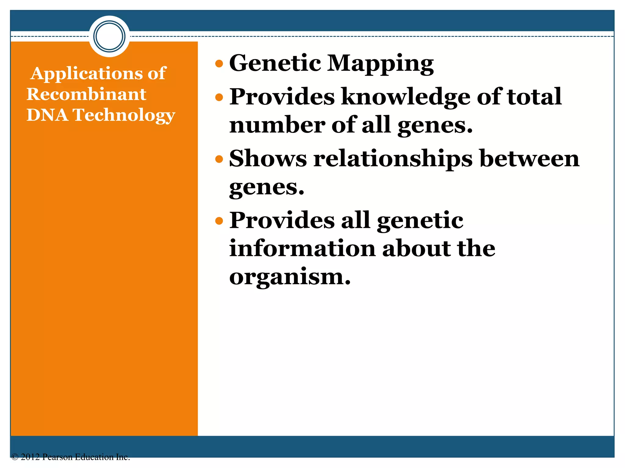 Genetic engineering and recombinant DNA technology | PPTX