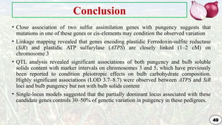 Genetic Improvement in Onion for plant breeding | PPTX