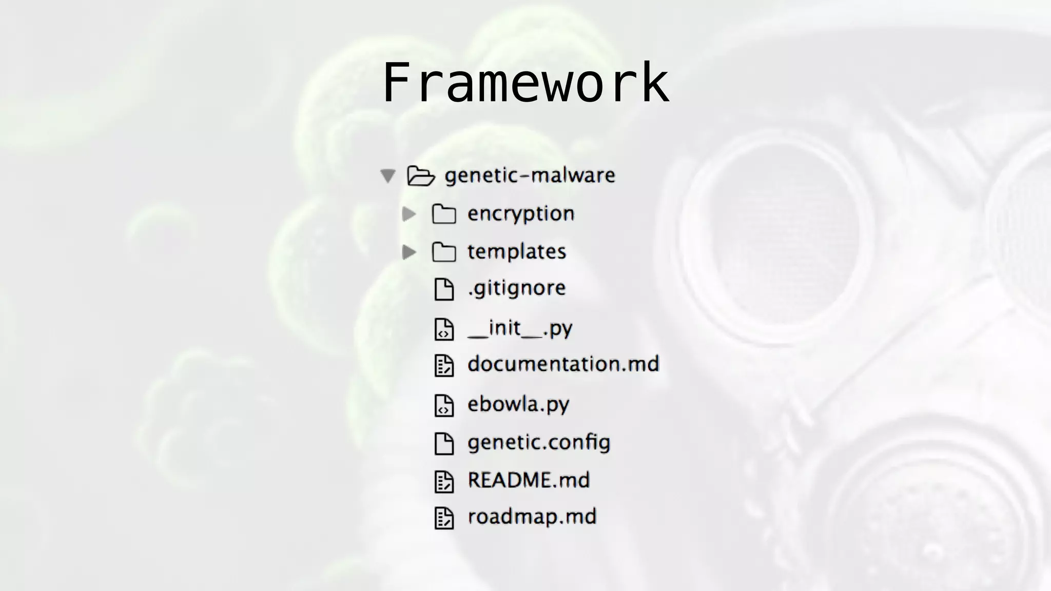 Framework
 