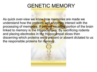 Dna Random Memory Genetic Memory | PDF