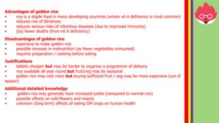 IGCSE Biology Edexcel (9-1)- Genetic modification | PDF