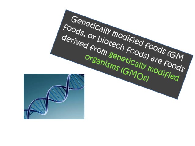 WHAT IS GENETIC MODIFICATION IN FOOD visual data 5