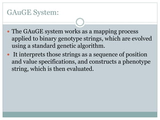 Genetic operators | PPT