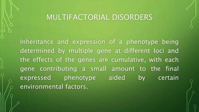 Genetic pattern of common pediatric disorder | PPT