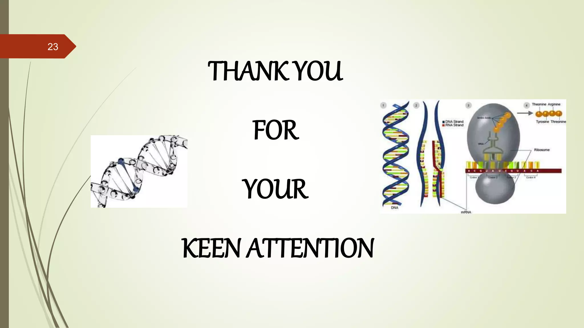 23
THANK YOU
FOR
YOUR
KEEN ATTENTION
 