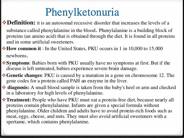 Genetic presentation