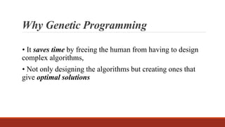 Genetic programming | PPTX