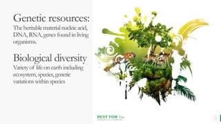 Genetic resources Presentation by g3.pptx | Geography | Science