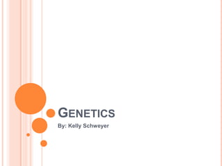 Genetics By: Kelly Schweyer 