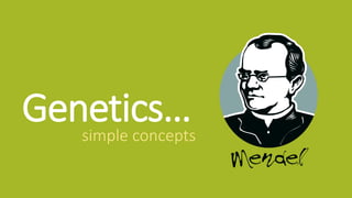 Genetics…simple concepts
 