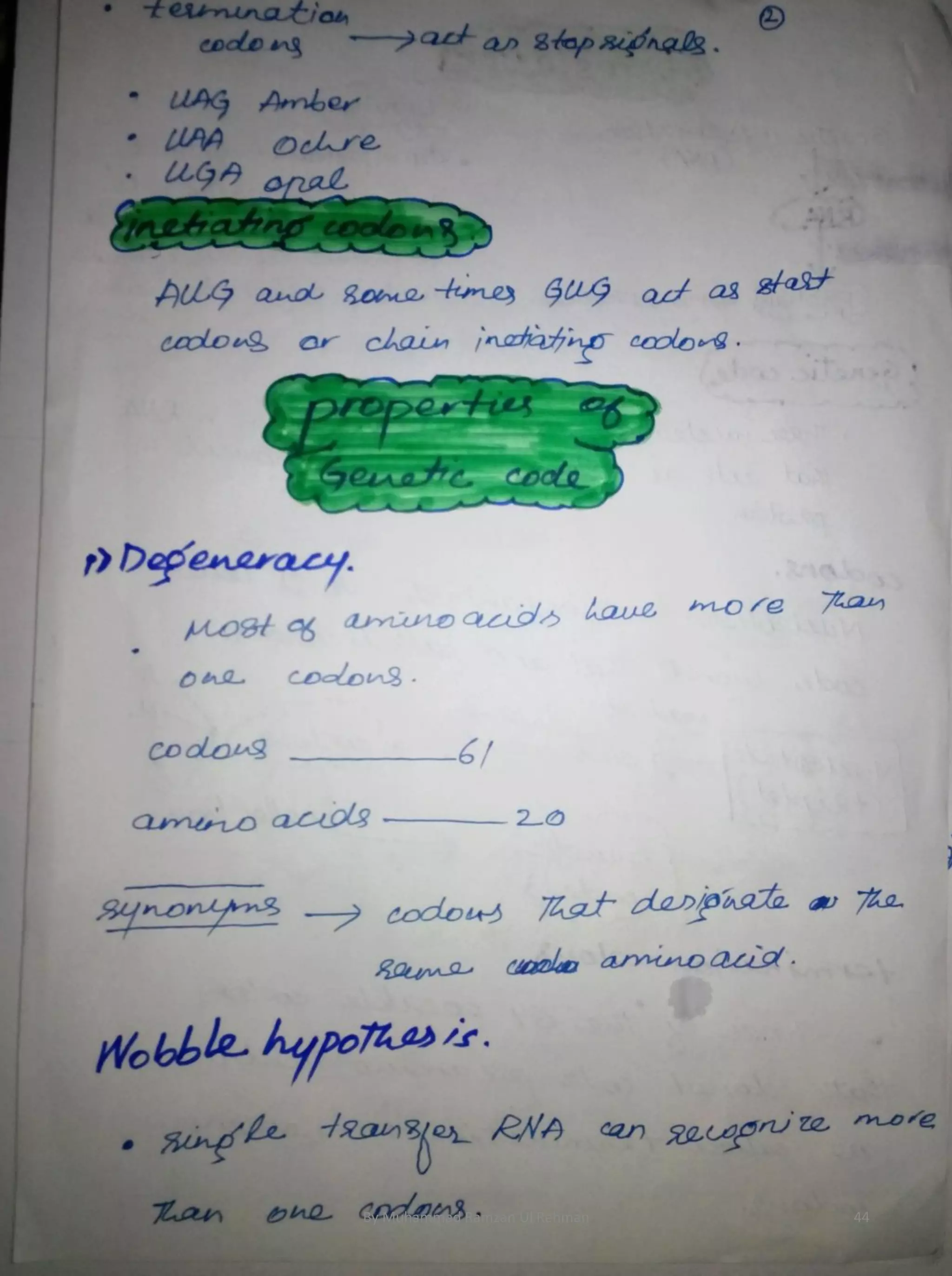 By Muhammad Ramzan Ul Rehman 44 
 