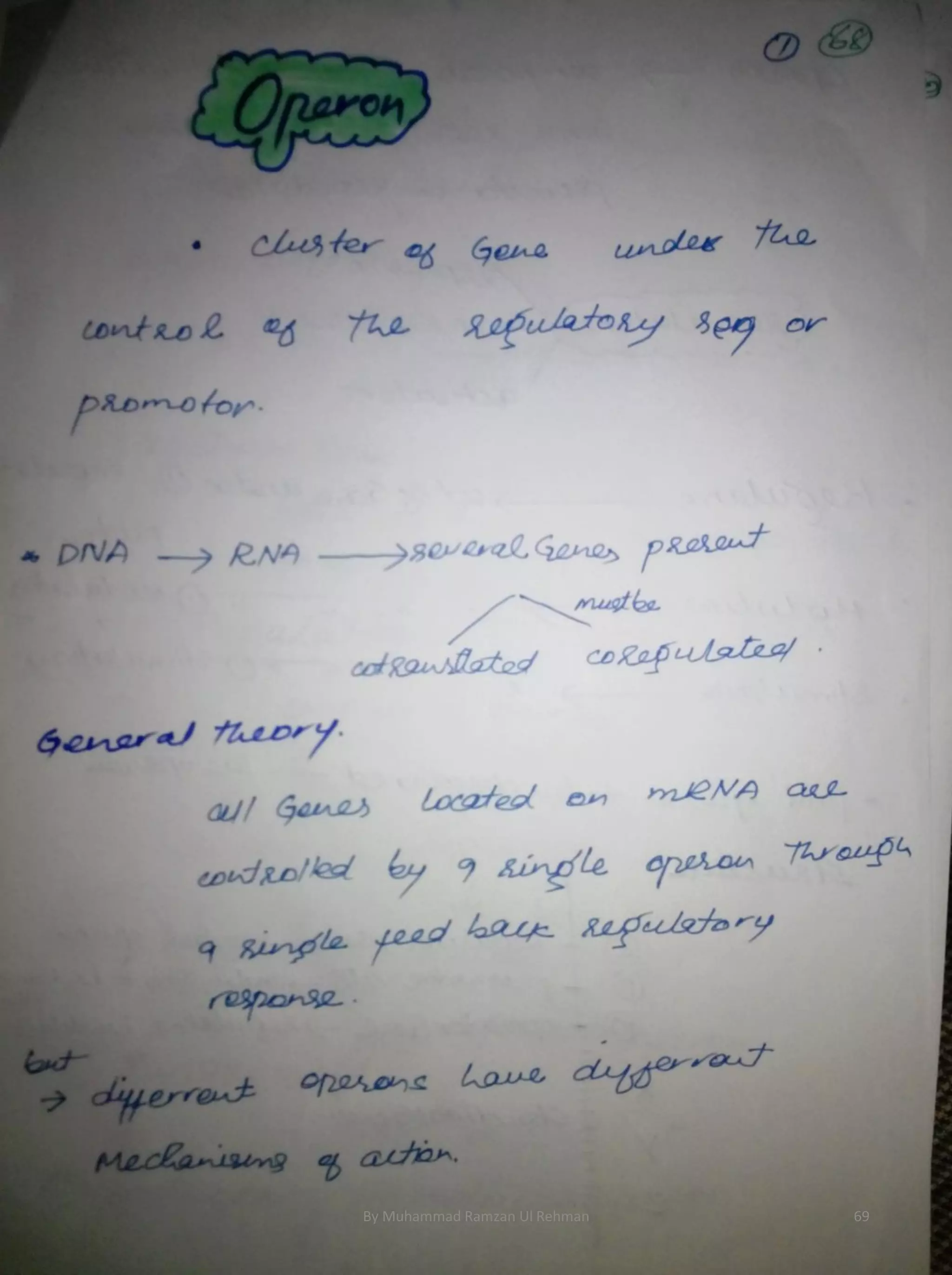 By Muhammad Ramzan Ul Rehman 69 
 