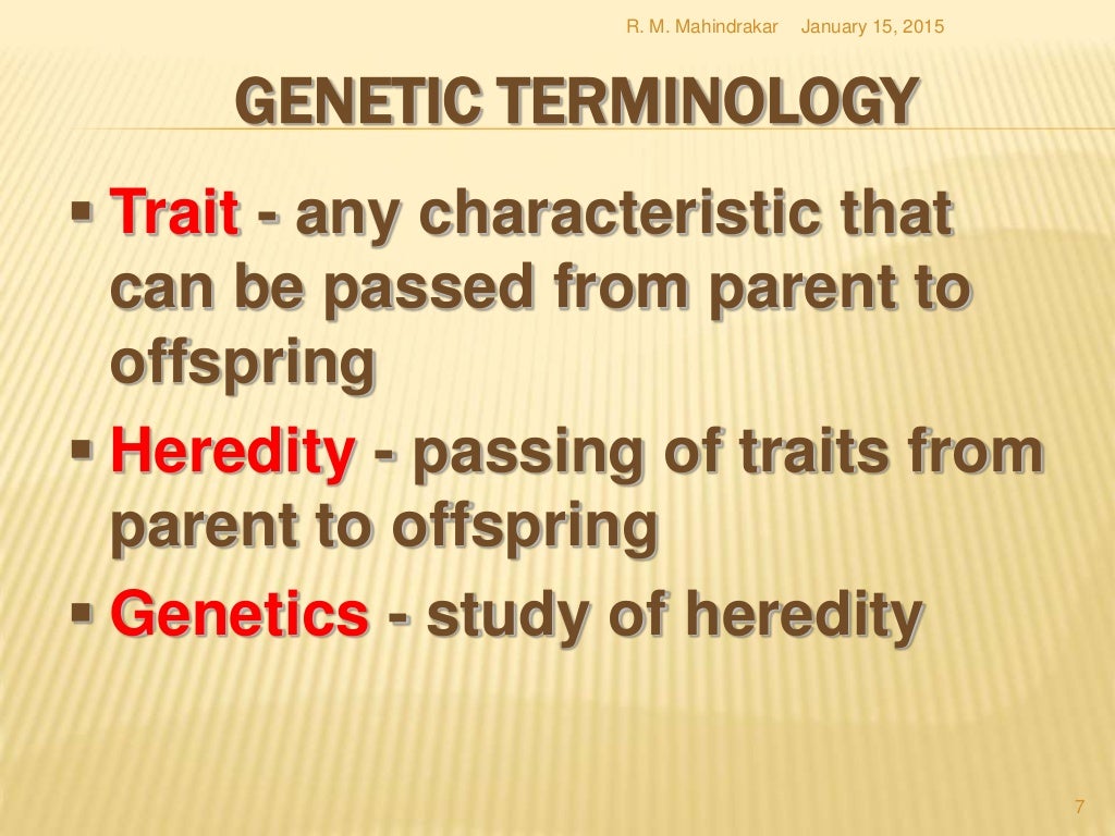 Genetics for NCERT class 12