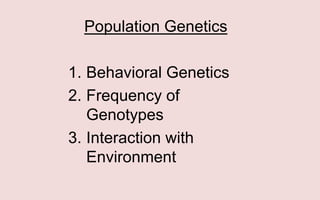 Genetics | PPTX
