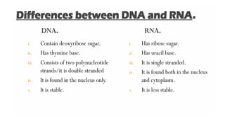 GENETICS POWERPONT NOTES PRESENTATION FORM 4 | PPTX