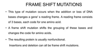 Genetics nsg unit i part 4 | PPTX