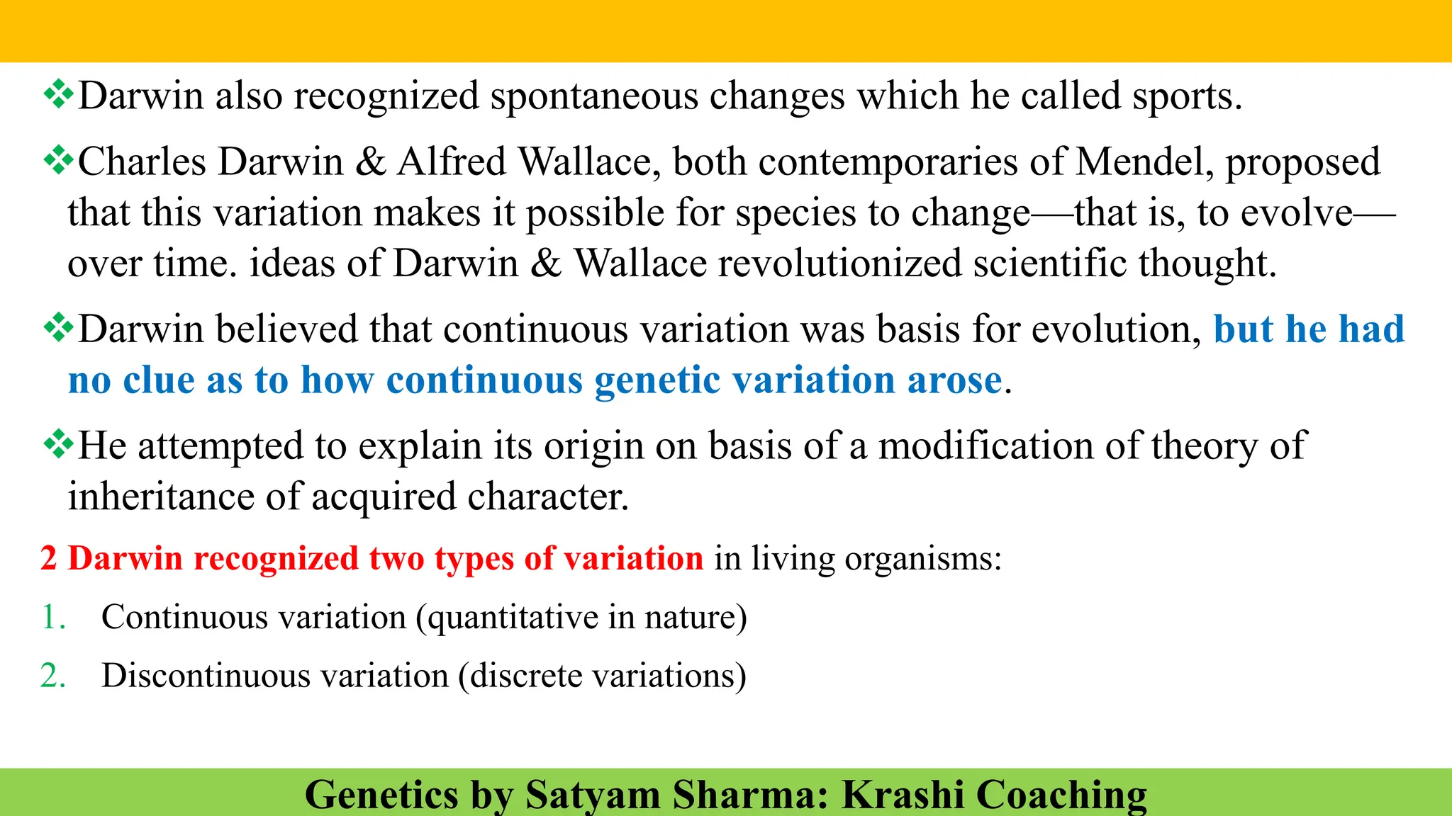 Darwinism Charles Robert Darwin Theory of origin of species by natural ...